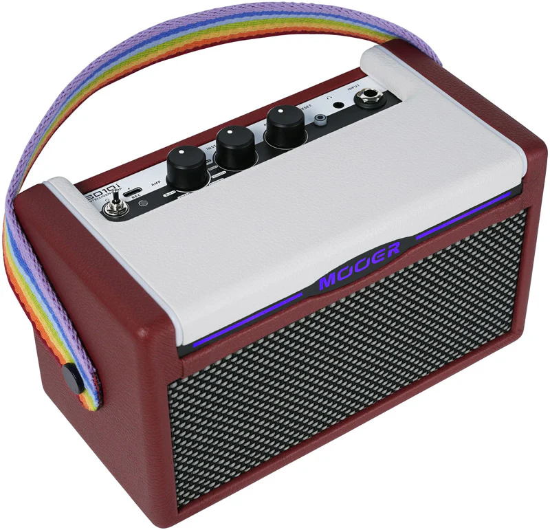 MOOER SD10I RD AMPLIFICADOR GUITARRA ELECTRICA ROJO - Image 2