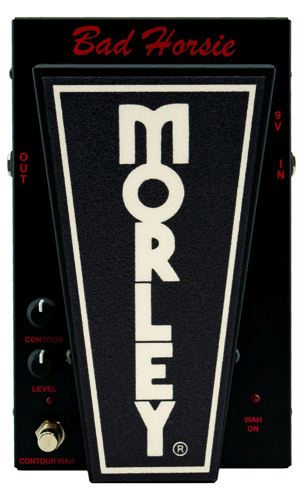 MORLEY BAD HORSIE 2 WAH SIGNATURE STEVE VAI PEDAL WAH WAH NEGRO