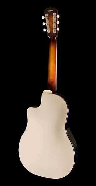 NATIONAL RESOPHONIC RESOROCKET N SINGLE CONE 12 FRETS BRASS GUITARRA RESONADORA - Image 2