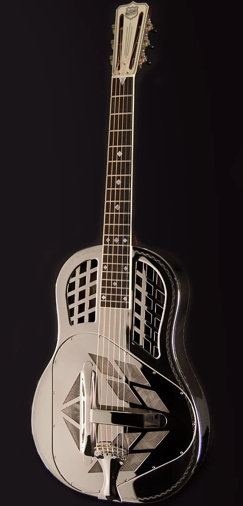 NATIONAL RESOPHONIC STYLE 1.5 TRICONE 12 FRET BRASS GUITARRA RESONADORA