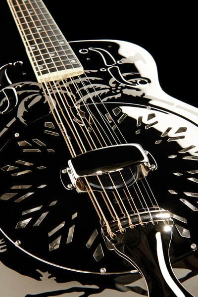 NATIONAL RESOPHONIC STYLE O 14 FRET SINGLE CONE BRASS GUITARRA RESONADORA - Image 12