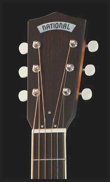 NATIONAL RESOPHONIC STYLE O 14 FRET SINGLE CONE BRASS GUITARRA RESONADORA - Image 5