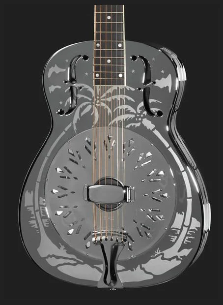 NATIONAL RESOPHONIC STYLE O 14 FRET SINGLE CONE BRASS GUITARRA RESONADORA - Image 8