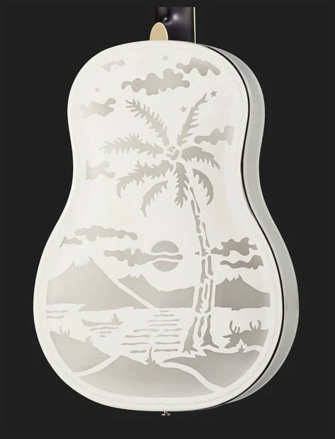 NATIONAL RESOPHONIC STYLE O DELUXE BRASS SINGLE CONE 14 FRET GUITARRA RESONADORA - Image 11