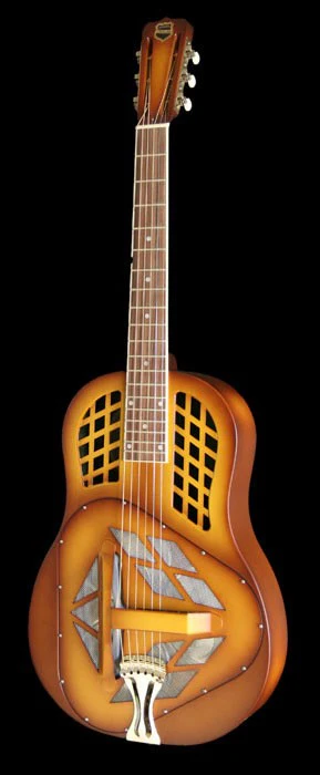 NATIONAL RESOPHONIC TRIOLIAN TRICONE 12 FRET STEEL GUITARRA RESONADORA