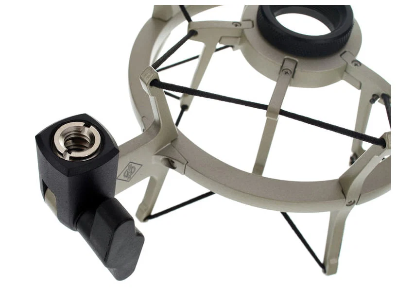 NEUMANN EA4NI SUSPENSION ELASTICA PARA MICROFONO TLM 102 103 107 NIQUEL - Image 8