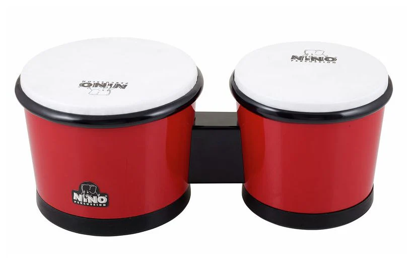 NINO PERCUSSION 19R BONGOS ROJOS - Image 2
