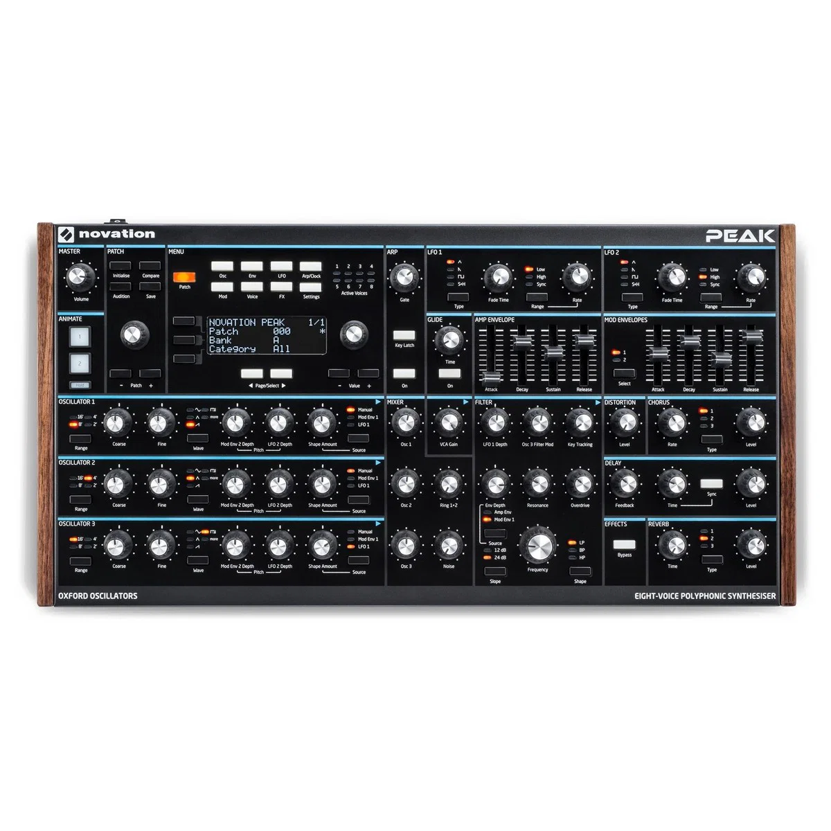 NOVATION PEAK SINTETIZADOR POLIFONICO 8 VOCES - Image 13