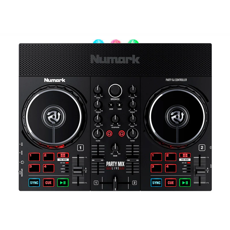 NUMARK PARTY MIX LIVE BUNDLE CONTROLADOR DJ CON AURICULARES. - Image 3