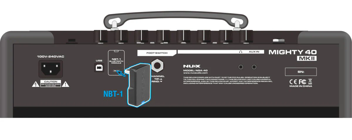 NUX MIGHTY 40 MKII AMPLIFICADOR GUITARRA - Image 4