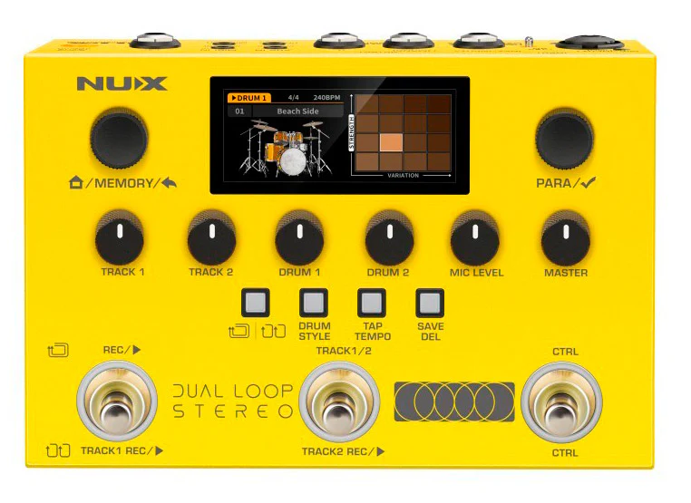 NUX NML-3DLS PEDAL LOOPER ESTEREO