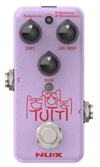 NUX NPO-2 TUTTI PEDAL OCTAVADOR POLIFONICO