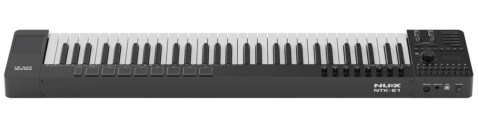 NUX NTK-61 TECLADO CONTROLADOR MIDI 61 TECLAS - Image 4