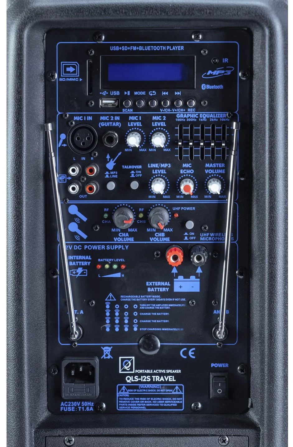 OQAN QLS12S TRAVEL ALTAVOZ CON BATERIA RECARGABLE - Image 4