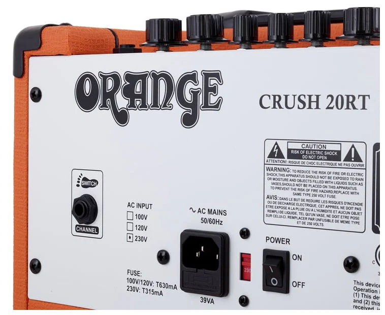 ORANGE CRUSH 20RT AMPLIFICADOR GUITARRA - Image 6