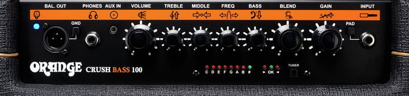 ORANGE CRUSH BASS 100 BLACK AMPLIFICADOR BAJO NEGRO - Image 6