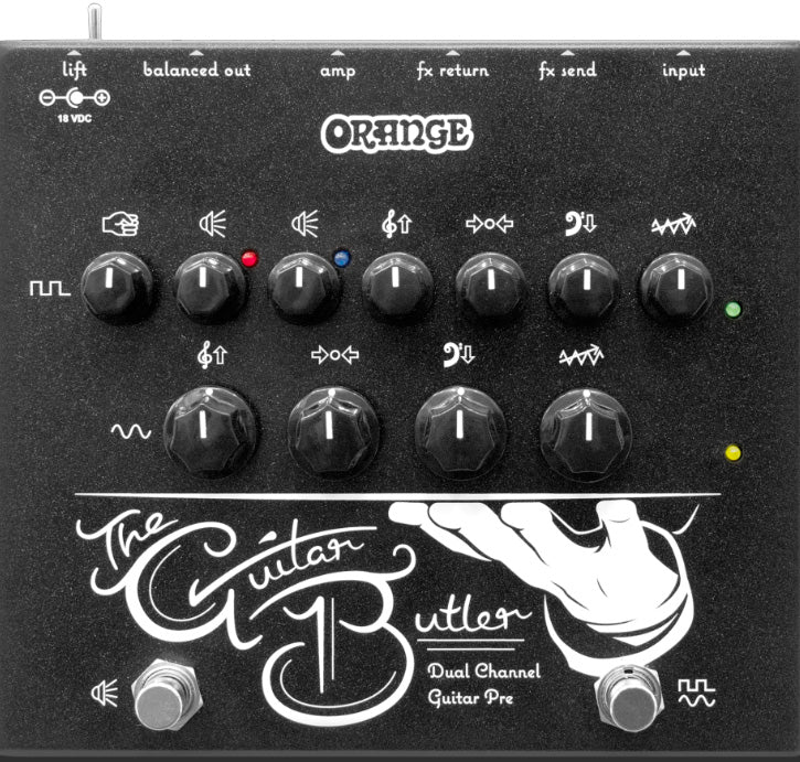 ORANGE GUITAR BUTLER PEDAL PREAMPLIFICADOR GUITARRA