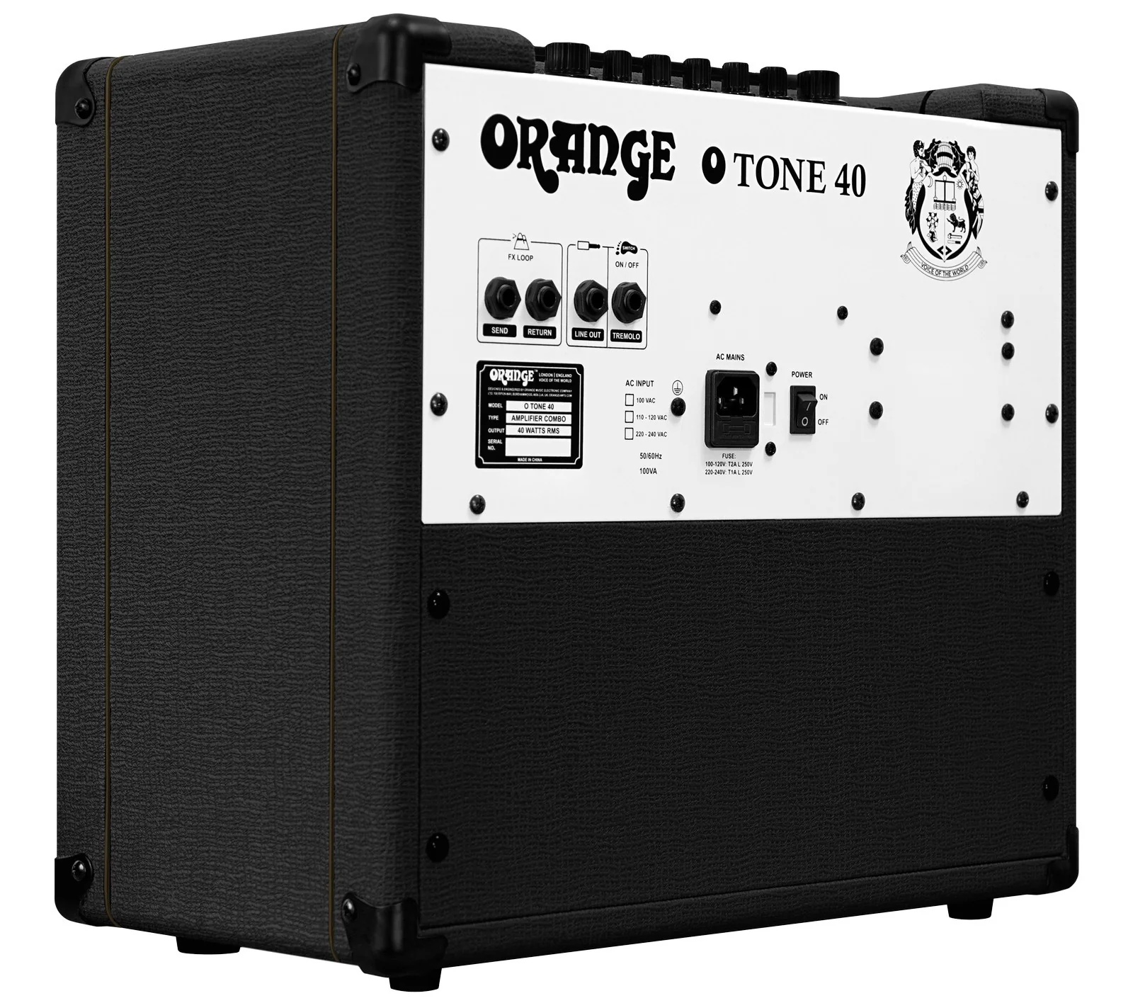 ORANGE O TONE 40 BLK AMPLIFICADOR GUITARRA NEGRO - Image 3