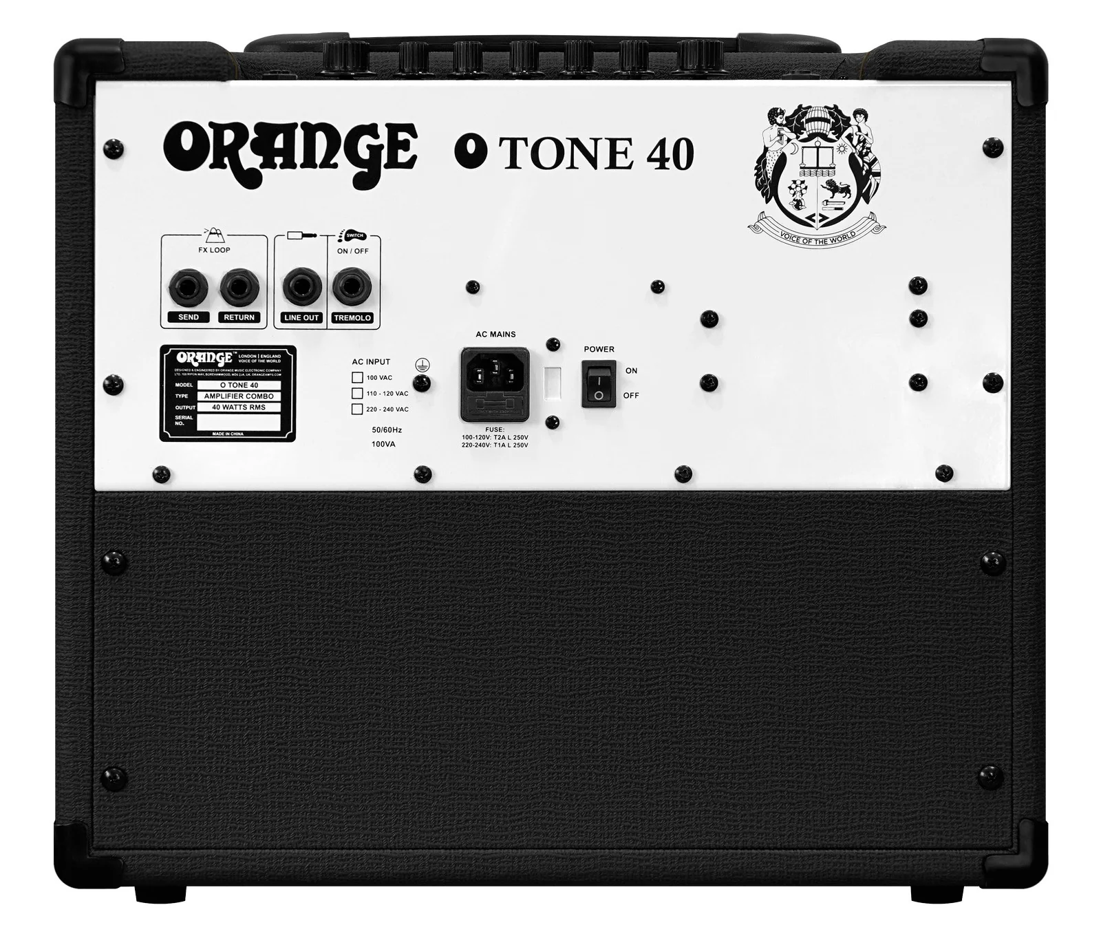 ORANGE O TONE 40 BLK AMPLIFICADOR GUITARRA NEGRO - Image 4