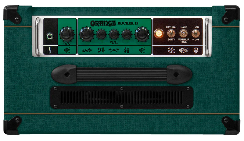 ORANGE ROCKER 15 BRG AMPLIFICADOR GUITARRA BRITISH RACING GREEN - Image 3