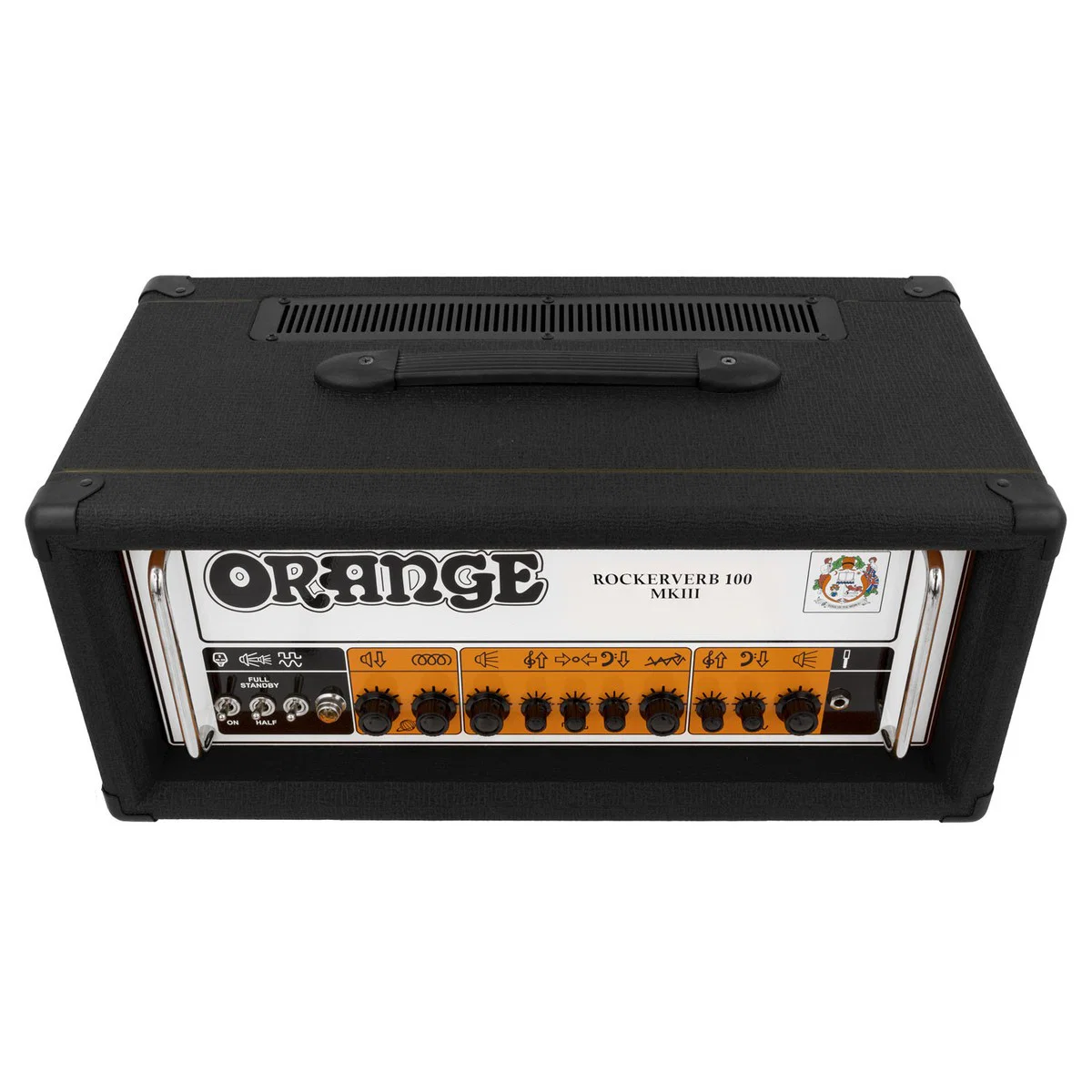 ORANGE ROCKERVERB 100H MKIII BLK AMPLIFICADOR CABEZAL NEGRO - Image 3