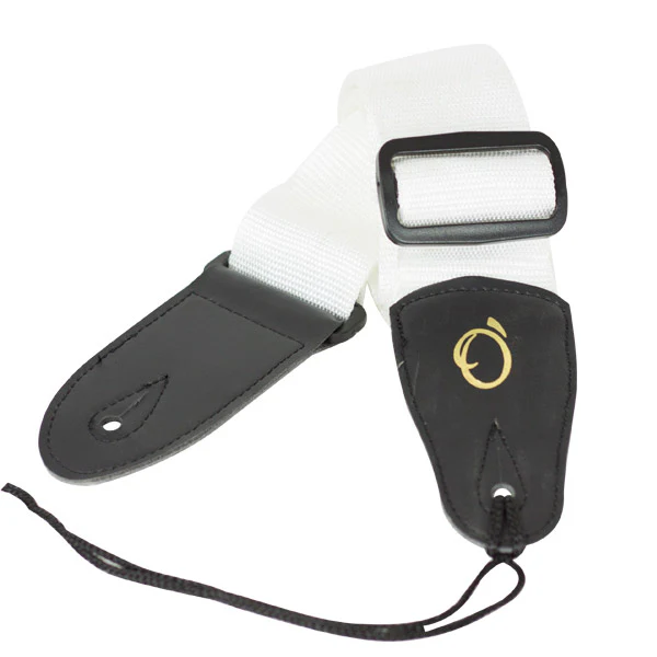 ORTOLA 1010-040 BG102 CORREA GUITARRA BLANCA