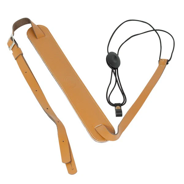 ORTOLA 7456 CORREA UKELELE PIEL MARRON CLARO