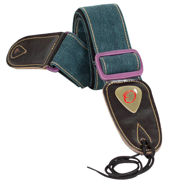 ORTOLA 7457-015 HQ7457 CORREA TEJANA GUITARRA AZUL