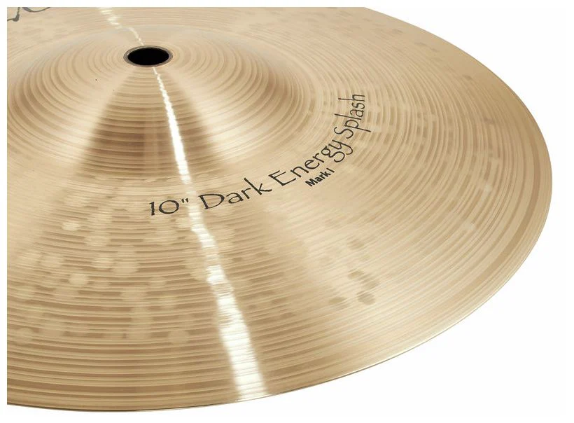PAISTE 10 SIGNATURE DARK ENERGY SPLASH MARK I PLATO BATERIA 10 PULGADAS - Image 4