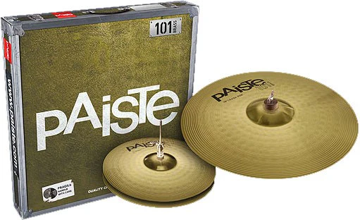 PAISTE 101 BRASS ESSENTIAL 14+18 SET DE PLATOS BATERIA