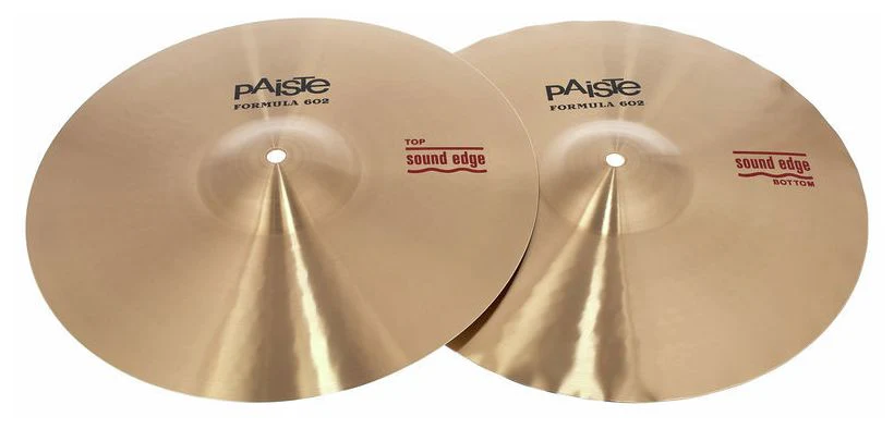 PAISTE 14 FORMULA 602 SOUND EDGE HI HAT PLATOS BATERIA 14 PULGADAS - Image 2