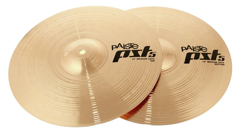PAISTE 14 PST5 MEDIUM HIHAT PLATOS BATERIA 14 PULGADAS - Image 2
