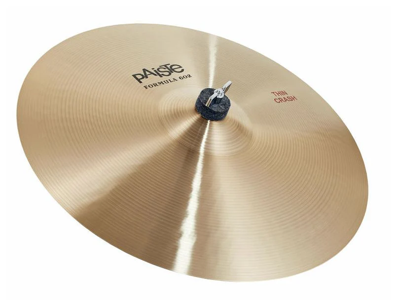PAISTE 16 FORMULA 602 THIN CRASH PLATO BATERIA 16 PULGADAS