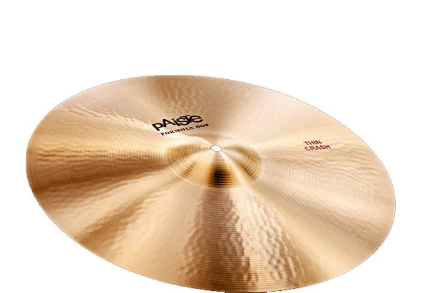PAISTE 20 FORMULA 602 THIN CRASH PLATO BATERIA 20 PULGADAS