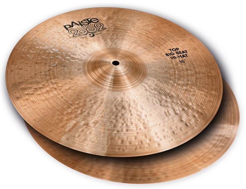 PAISTE 2002 BIG BEAT HI-HAT 16 PLATOS BATERIA - Image 6