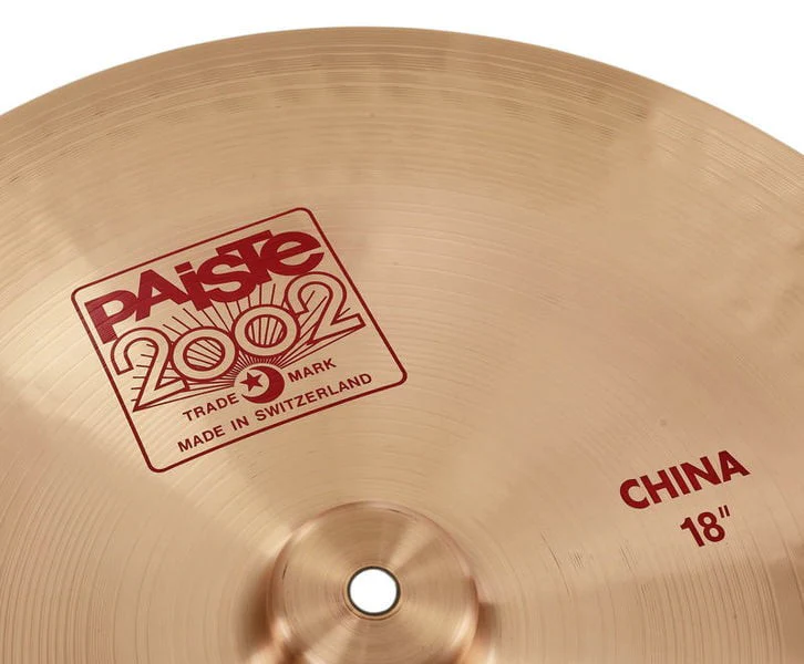 PAISTE 2002 CHINA PLATO BATERIA 18 PULGADAS - Image 3