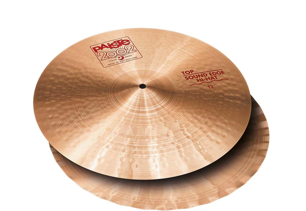 PAISTE 2002 SOUND EDGE HI-HAT 17 PLATOS BATERIA