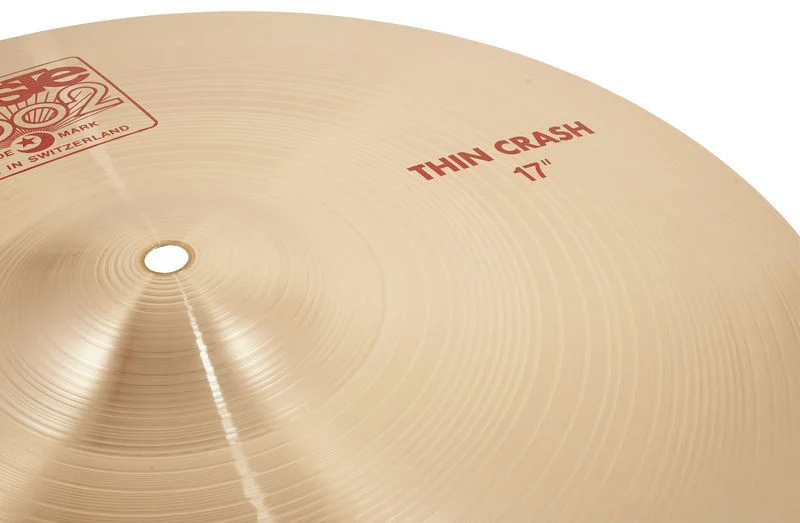 PAISTE 2002 THIN CRASH PLATO BATERIA 17 PULGADAS - Image 4