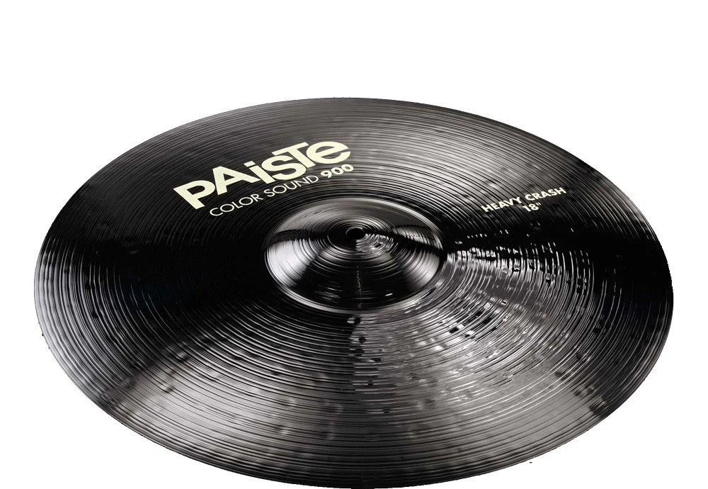 PAISTE 900 COLOR SOUND BLACK HEAVY CRASH 16 PLATO BATERIA