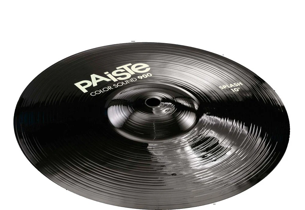 PAISTE 900 COLOR SOUND BLACK SPLASH 12 PLATO BATERIA