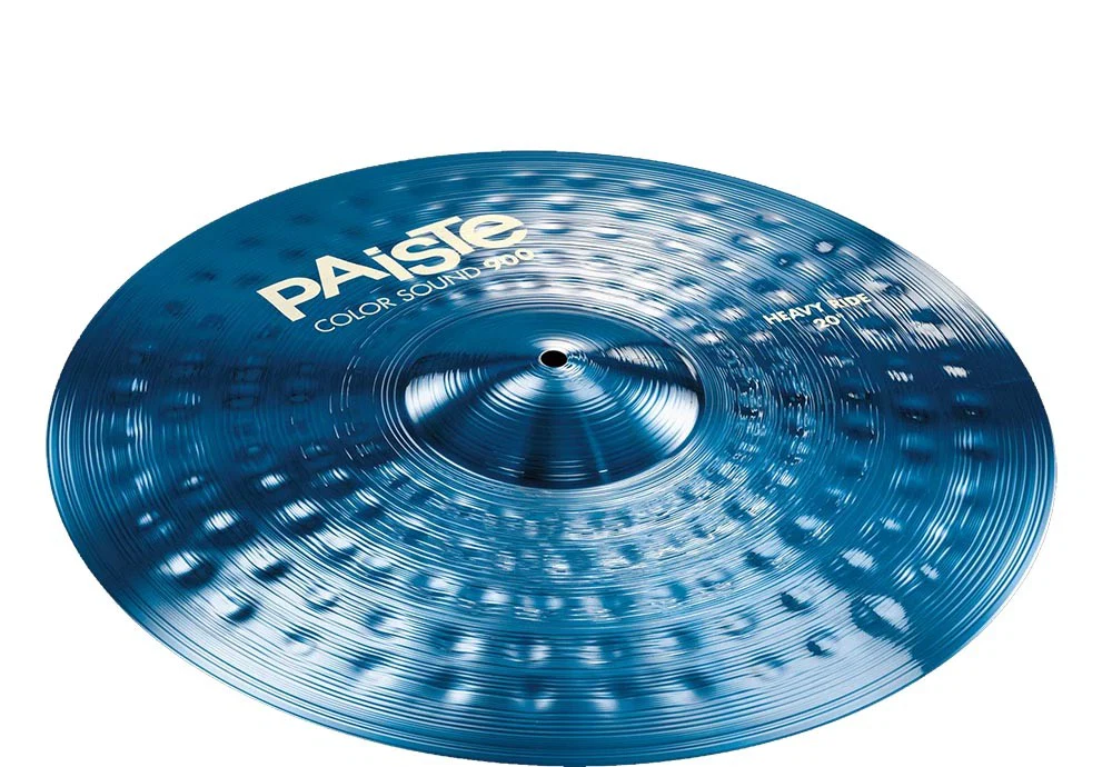 PAISTE 900 COLOR SOUND BLUE HEAVY RIDE 22 PLATO BATERIA