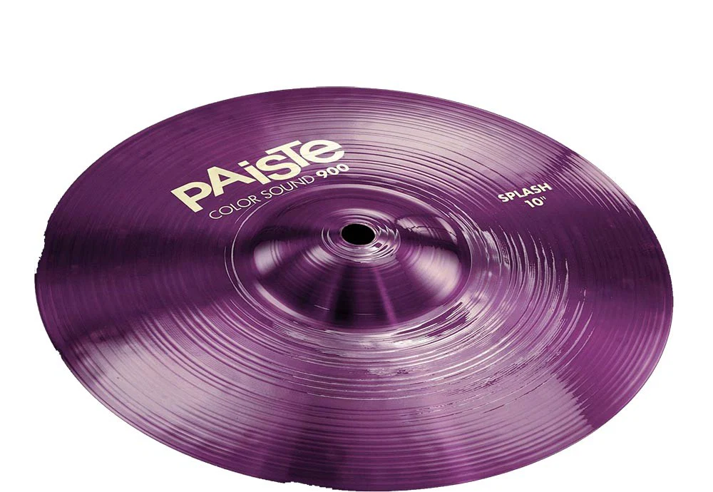PAISTE 900 COLOR SOUND PURPLE SPLASH 10 PLATO BATERIA