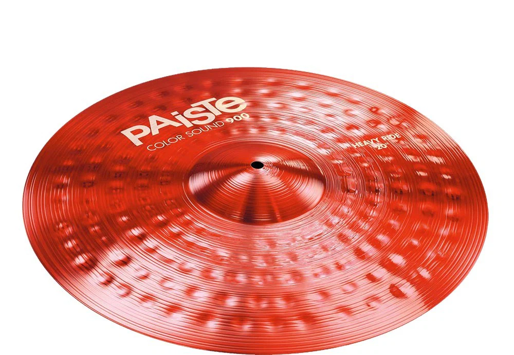 PAISTE 900 COLOR SOUND RED HEAVY RIDE 22 PLATO BATERIA
