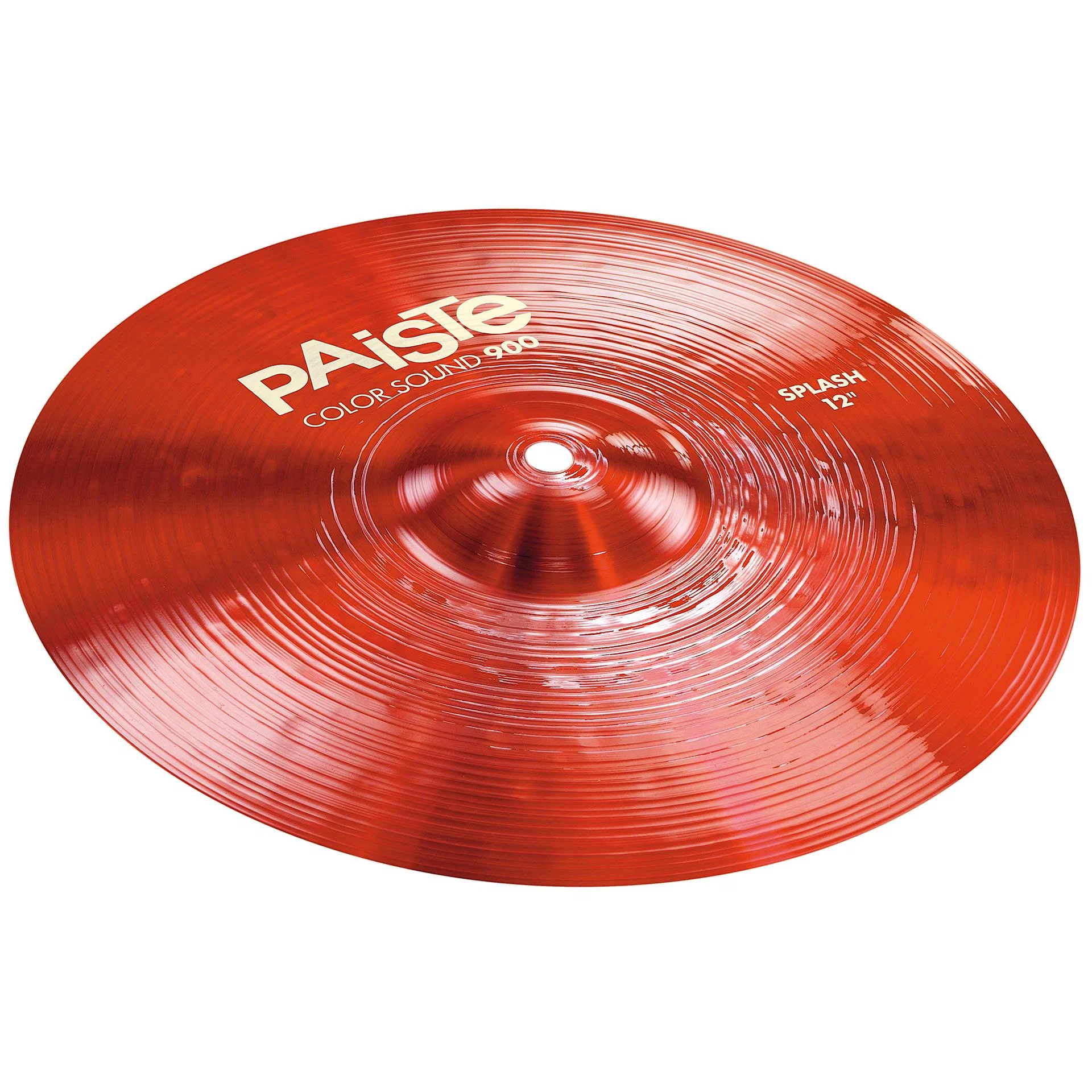 PAISTE 900 COLOR SOUND RED SPLASH 12 PLATO BATERIA