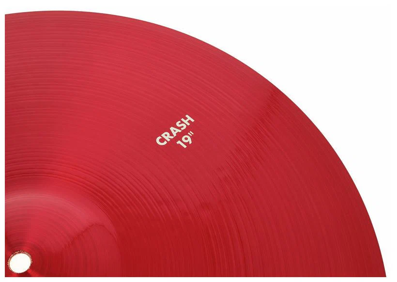 PAISTE COLOR SOUND 900 RED CRASH 19 PLATO BATERIA - Image 4