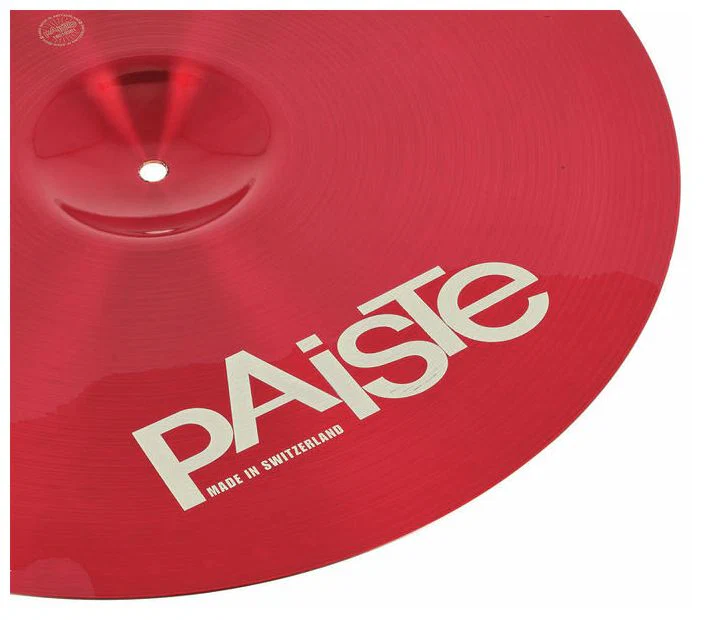 PAISTE COLOR SOUND 900 RED CRASH 19 PLATO BATERIA - Image 5
