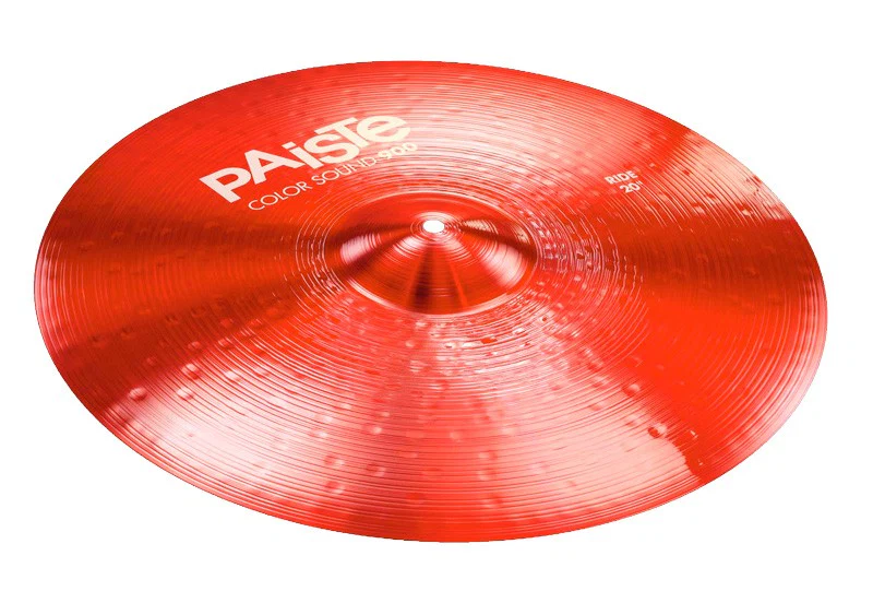 PAISTE COLOR SOUND 900 RED RIDE 22 PLATO BATERIA