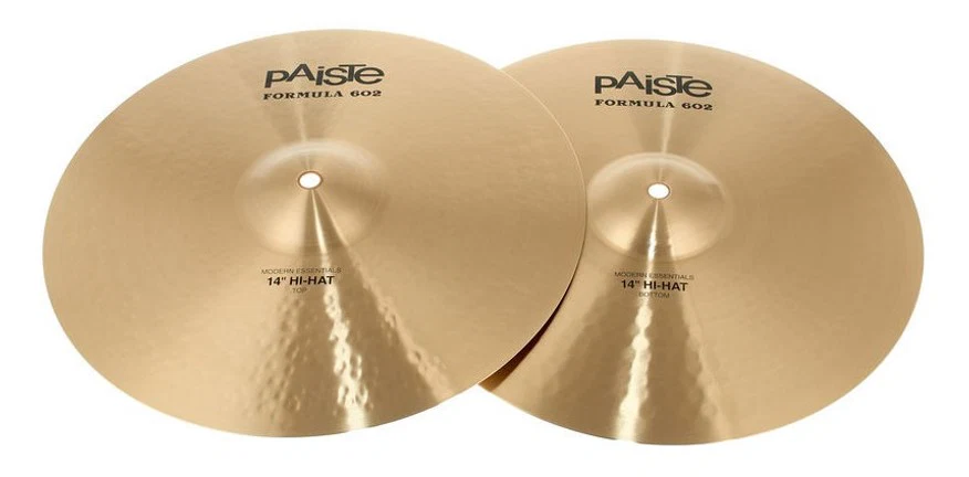 PAISTE FORMULA 602 MODERN ESSENTIAL HIHAT 14 PLATOS BATERIA - Image 2