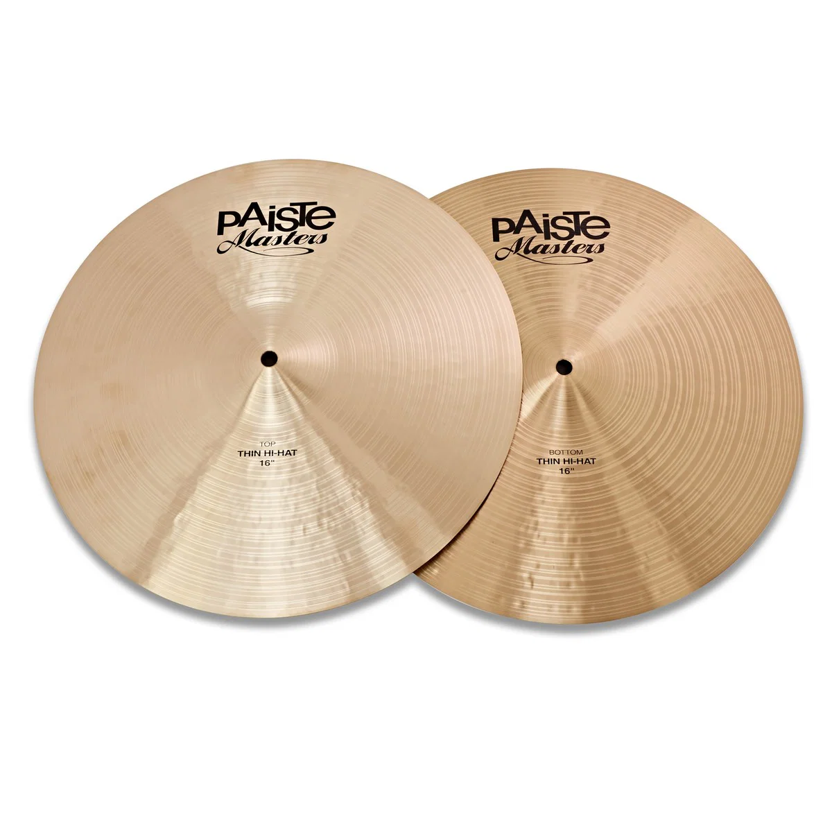 PAISTE MASTERS THIN HI-HAT 16 PLATOS BATERIA - Image 2