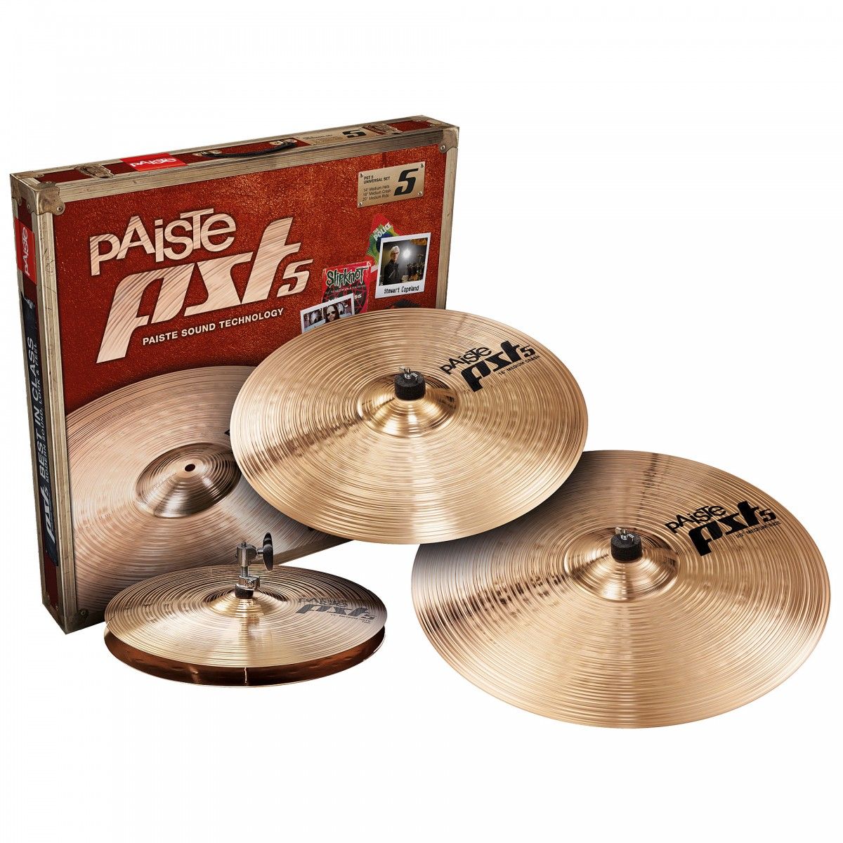 PAISTE PST5N UNIVERSAL SET PLATOS DE BATERIA